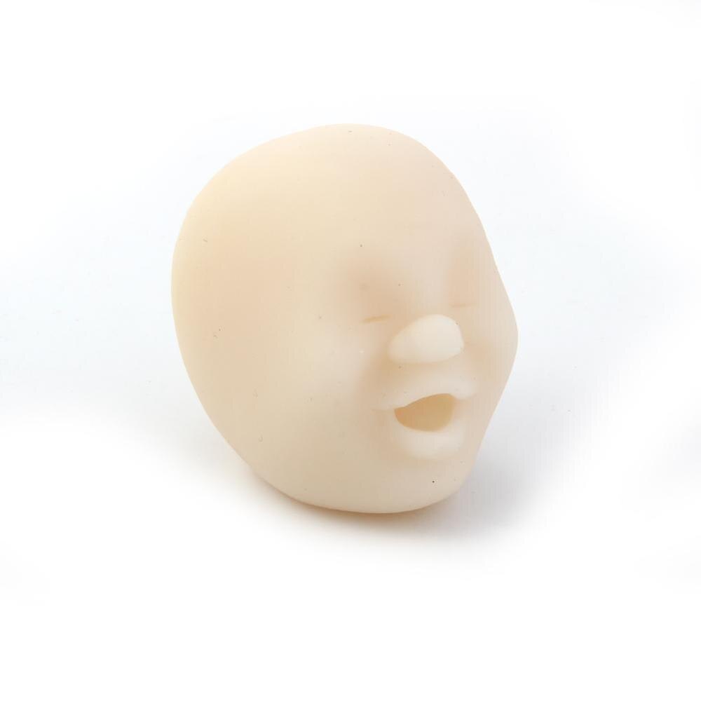 Squeeze Menselijk Gezicht Emotie Vent Bal Stress Verlichten Volwassen Decompressie Speelgoed Anti-stress Speelgoed Speelgoed Voor Volwassen Ontspanning Toy
