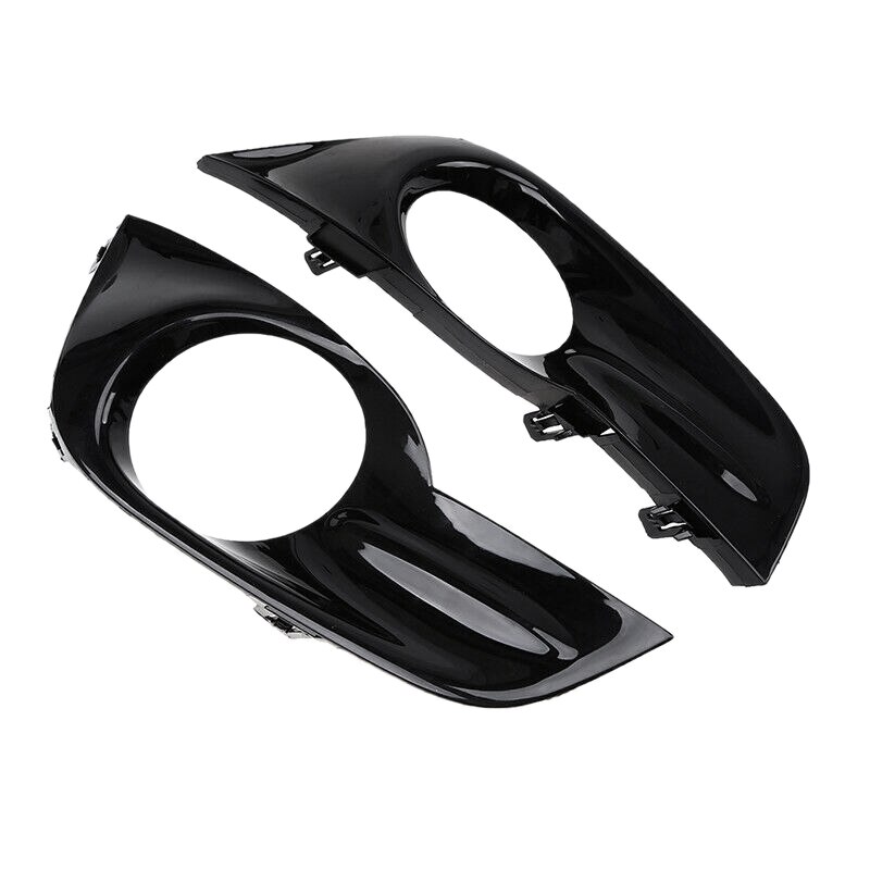 Car Front Bumper Fog Light Frame Cover for Nissan Altima Sedan: Default Title