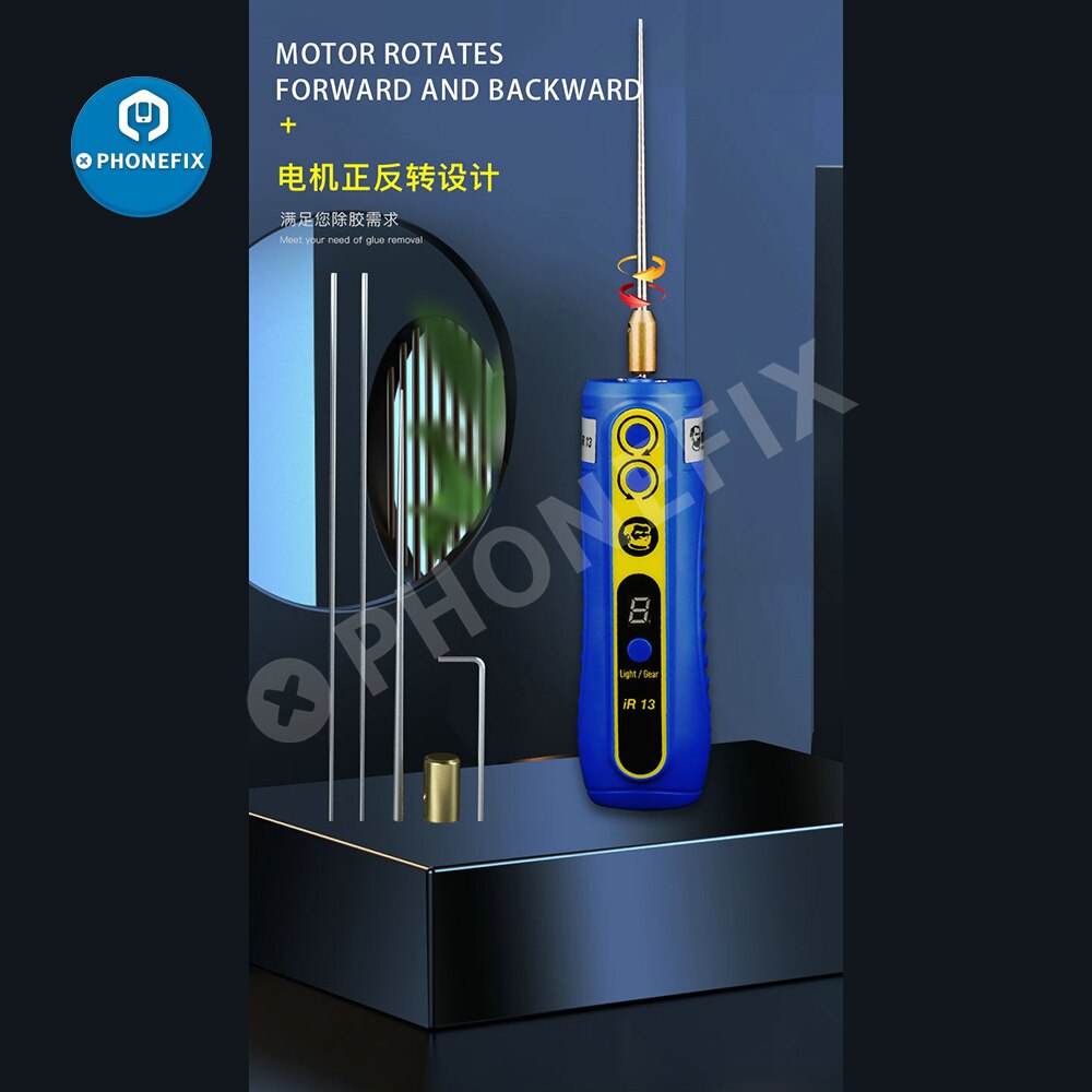 MECHANIKER IR13 Profi 6 in 1 OCA Gel Entferner praktisch Bildschirm harte Gel Entferner Cutter trockenen Gel polarisierte Gel entfernen wiederaufladbare