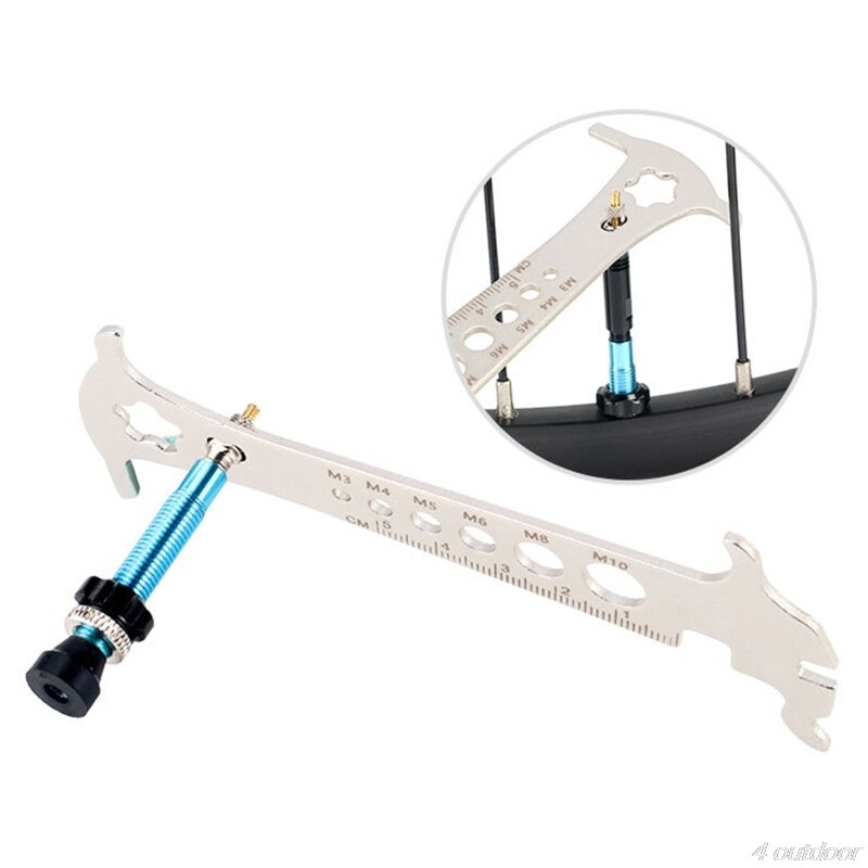 Bicycle Chain Checker Portable Chain Wear Indicator Bike Chain Gauge Tool Wear Gauge Calipers D02 20