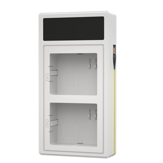 Battery Charger Charging Station for for Arlo Pro 3/Pro 4/Ultra/Ultra 2/ Plus/ 4K UHD Spotlight Cameras: white