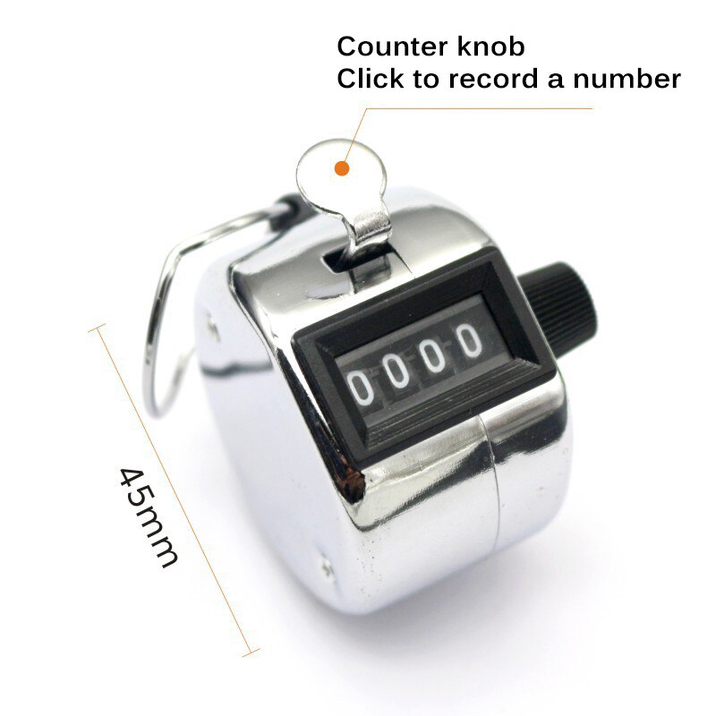 Manual Counter Stainless Steel Manual Counter Muslim Counter Metal Counter Hand Press Counter
