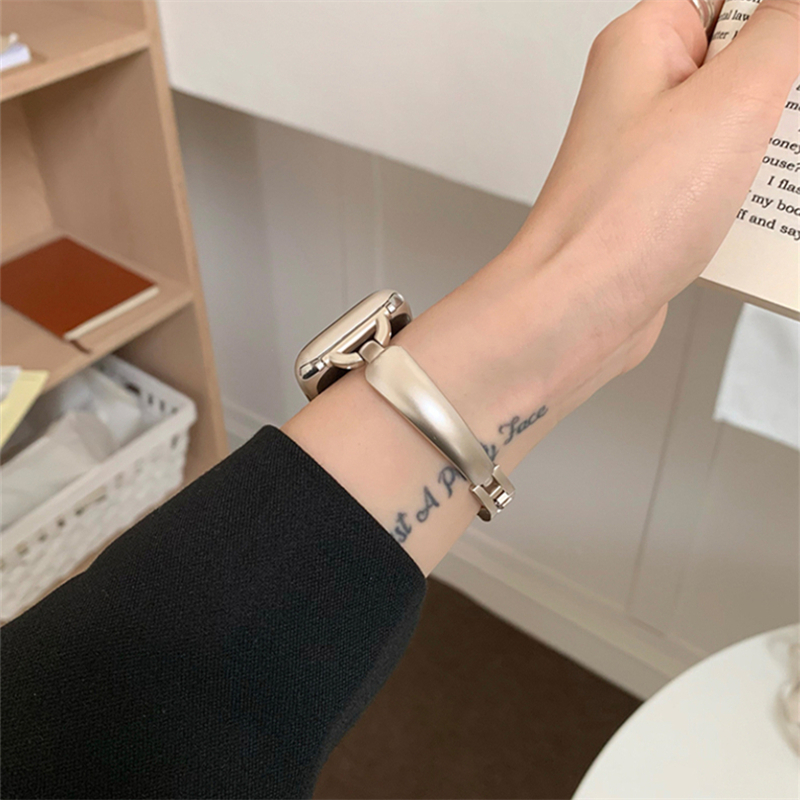 Starlight-armband för apple watch ultra 10 9 8 7 6 se 5 metallarmband för iwatch series 46mm 41 49mm 40 38 42mm 44 45 damarmband