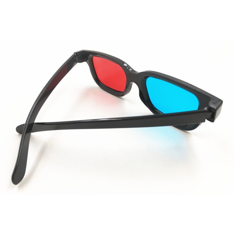 Hd Virtual Reality Bril 3D Bril Rood Blauw Lens Virtual Reality Voor Video Movie Games Anaglyph Plastic Stijl 3D bril