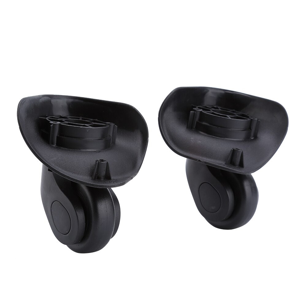 1 Pair Suitcase Replacement Wheels Universal PVC Wheels Luggage Suitcase Trolley Wheel (W041-2 )