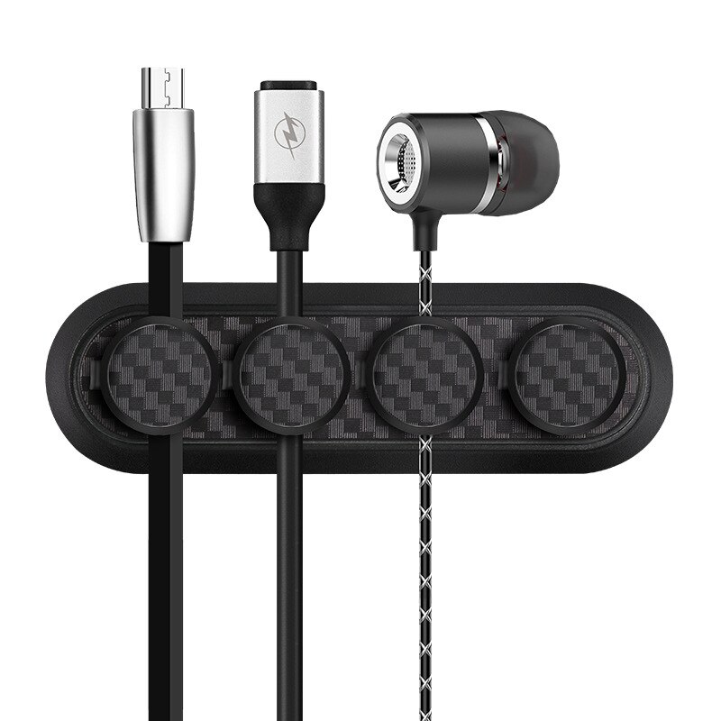 netic Cable Organizer Cable Clamp Data Cable Storage Hub Cable Organizer Clip 4 Buckle and 1 Base Car Electronetic Cable C