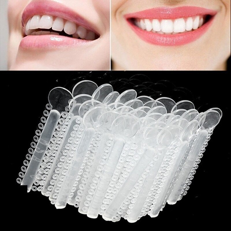 20 stk/pakke dental ortodontisk ligatur elastomere ligaturbånd elastiske elastikker sundhedstænder værktøj grå/gennemsigtig/sort