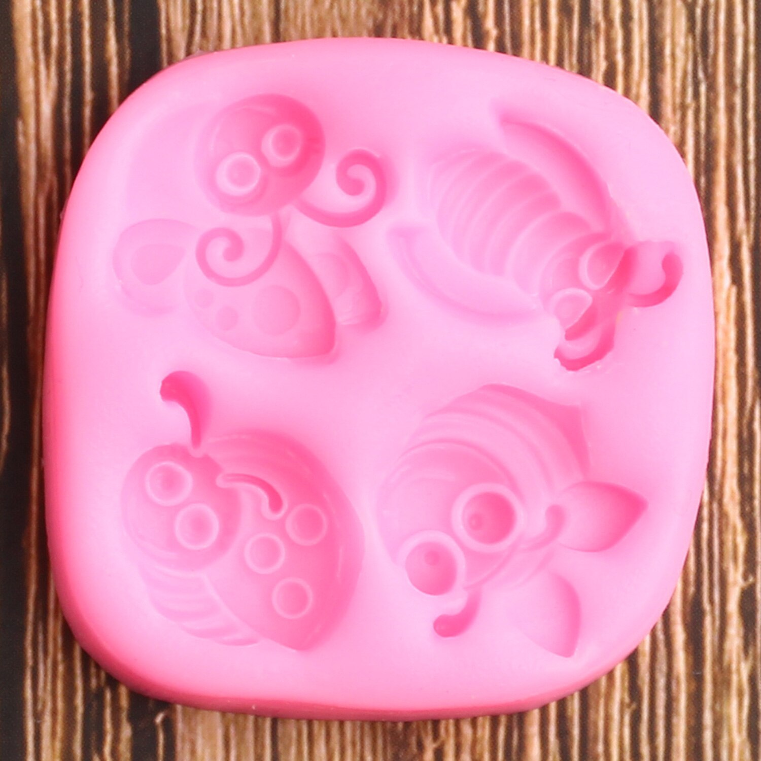 Stampo in silicone per insetti scimmia 3D strumenti per decorare torte fai-da-te stampo in resina polimerica argilla stampi per cioccolato Sugarcraft