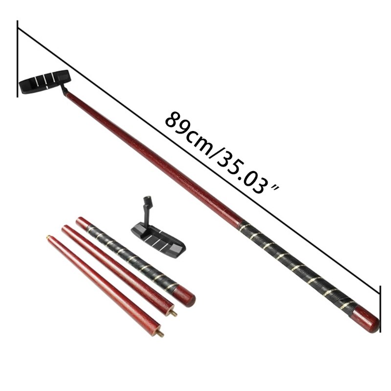 Golf Putter Set Putting Cup Hole with Detachable Putter Ball Office Home Indoor Outdoor Putting Practice Tool