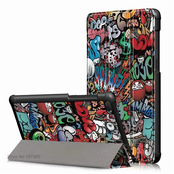 Ultra Slim PU Leather Stand Case For Lenovo Tab E7 7104 TB-7104F 7104F 7 inch Smart Cover Tablet Shockproof Flip Shell+Film+Pen: Color 3