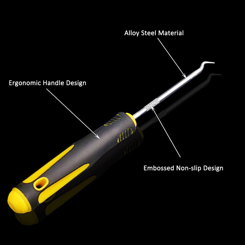 4pcs Set Good O-Ring Oil Seal Tools Scraper Removal Hook Tool Extractor Puller Rubber Screwdriver Hand DIY Tools