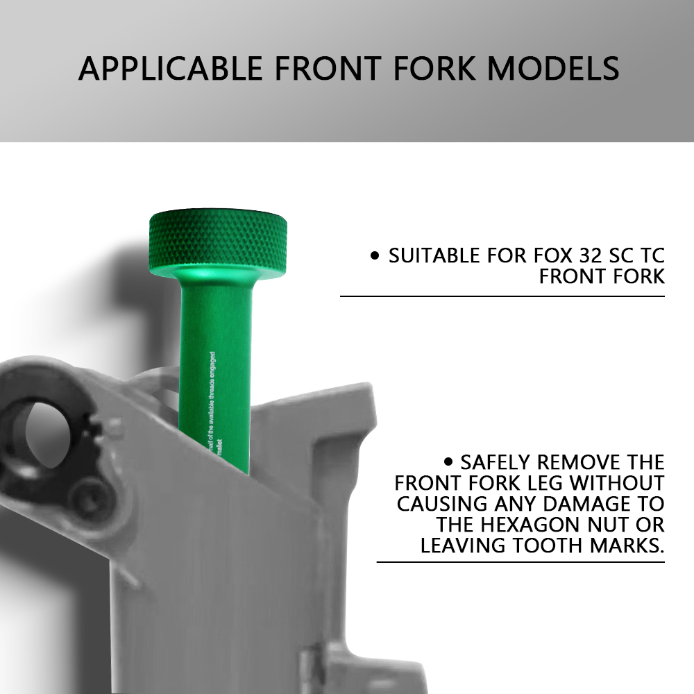 Fahrrad Vorne Professionelle Fuchs Gabel Frühling Dämpfer Extraktion Werkzeug Aluminium Reparatur Demontage Werkzeuge 32 34 36 38 40mm SC TC