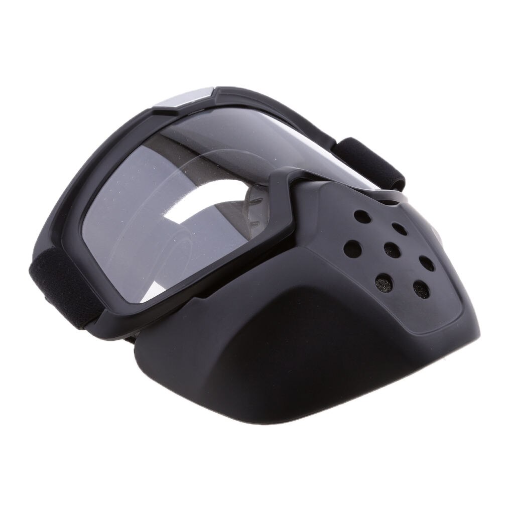 Motorcycle Goggles Met Afneembare Masker Veiligheidsbril Masker Bescherming Cool Helm Bril