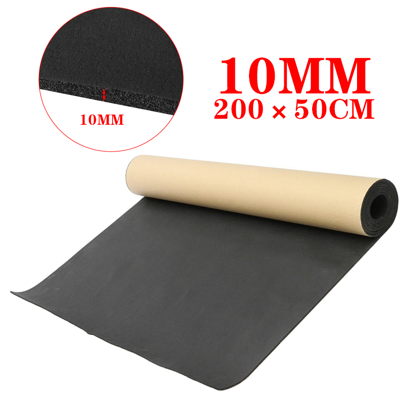 Isolamento térmico de algodão, isolamento acústico para carro, absorve o calor, espuma, isolamento térmico, algodão, 3/5/6/10mm, espessura 100/200cm