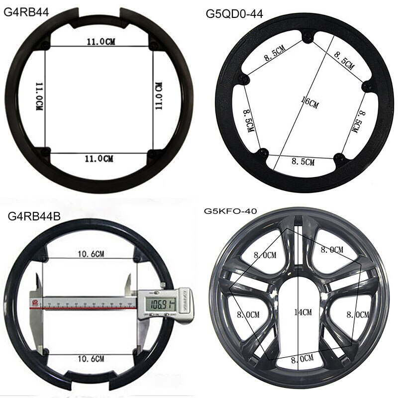 Mtb Fiets Tandwiel Bescherming Keten Wiel Beschermhoes Crank Chain Ring Protector Fietsen Fiets Accessoires 40 42 44 46T