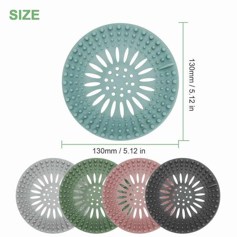 Aanrecht Rioolbuis Filter Afvoer Haar Catcher Bad Stopper Zeef Douche Cover Haar Catcher Badkamer Universele Floor Filter