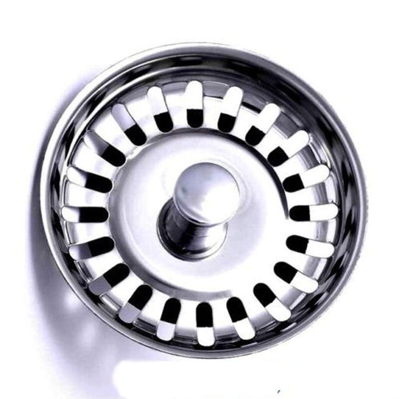 Universal køkkenvaske propper rustfrit stål vask låg låg opvaskemaskine dræning chock plug udskiftning filter kurv til husholdning