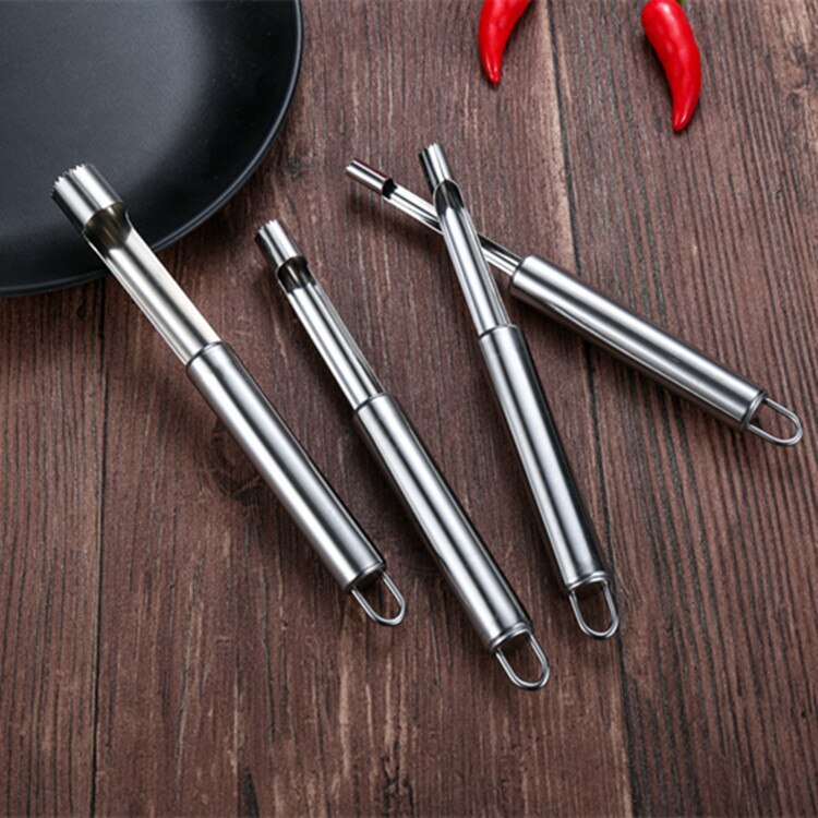 Rvs fruit corer Core remover hart artefact Apple core puller core pull keuken gadgets