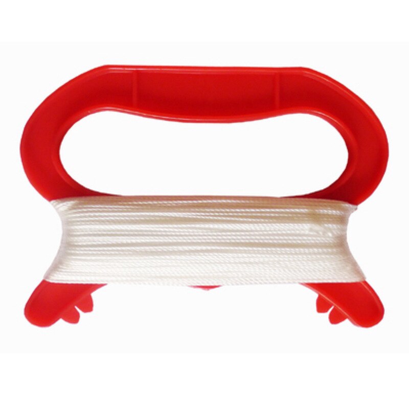 1pc 50M 100M High Strength Nylon Kite Line String Outdoor Flying Kite Letter D Shape Handle Line String Kite Accessories