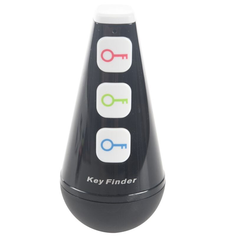 Draadloze Rf Key Finder Locator Met Led Zaklamp, Kerstcadeau Gadgets Elektronische Voor Mannen, Vrouwen, kinderen, Tieners-Zwart