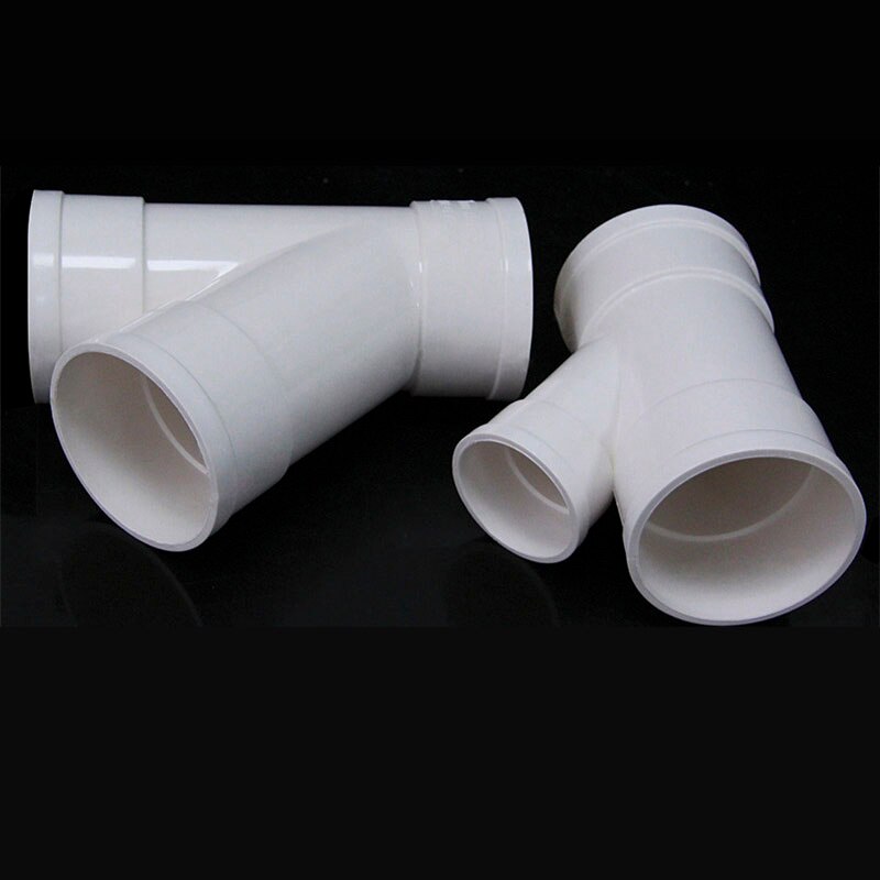 Pvc Buisleidingen Voor Buizen Vertakking Ventilatie Leidingen Pijp Te Tubing Fittings Thuis Depot Afval Buisleidingen Schuine Tee