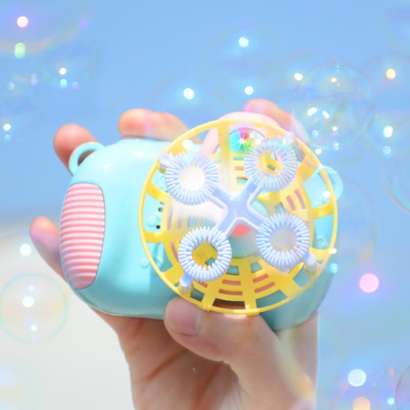 Bubble Machine Gun Toys Toy Children Soap Water Bubble Blowing Machines Automatic Electric Funny Outdoor Toys