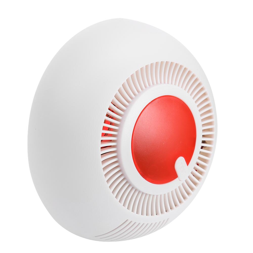 Independent Smoke Fire Alarm Home Security Wireless Fire Sensor Smoke Detector LED Indicator Alarm