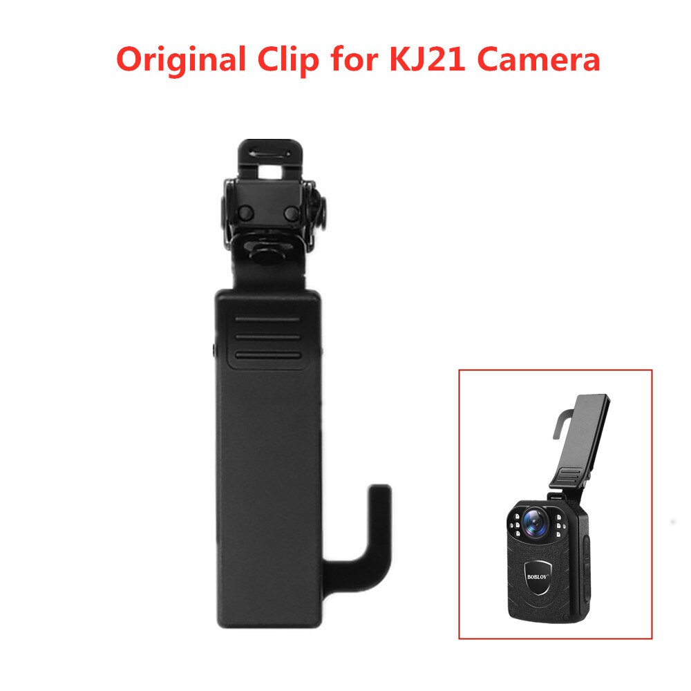 Boblov grote clip voor  kj21 bodycamera's en  kj21 politiecamera's