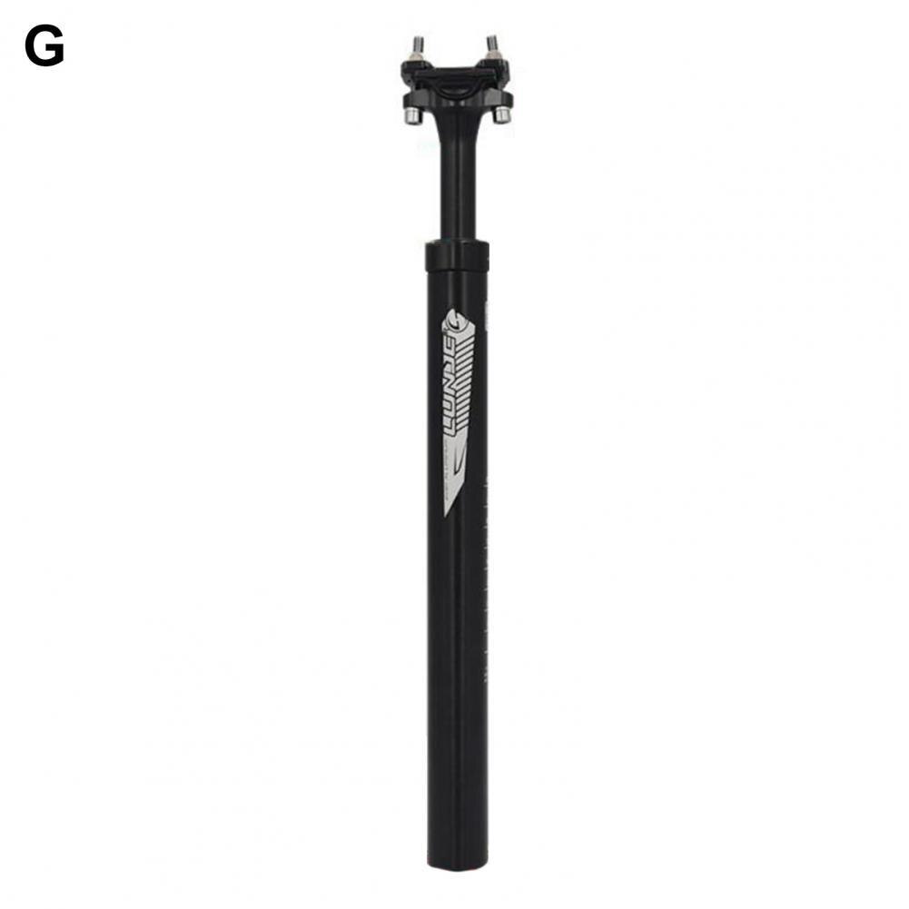 Integrated Bicycle Seatpost Ultralight Aluminium Alloy Shock Absorbing Seat Tube for Bike: G