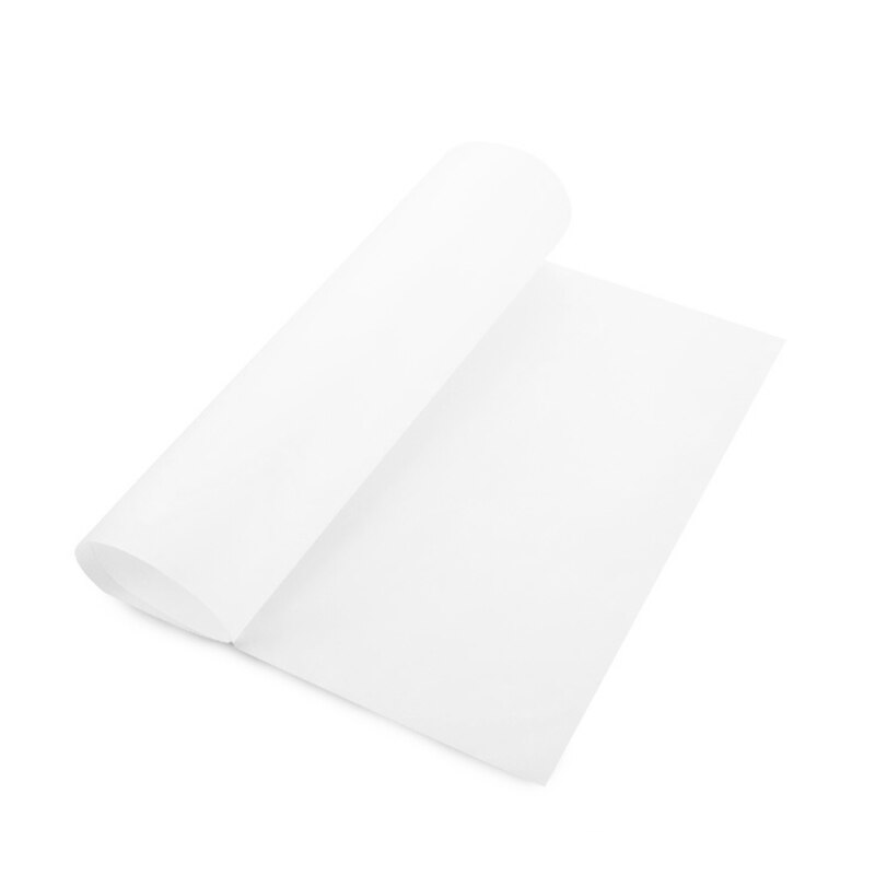 Herbruikbare Bakken Mat Hittebestendig Vel Gebak Bakken Oliepapier Hittebestendig Pad Non-stick Mat Bakken Mat gereedschap: white 60x40cm