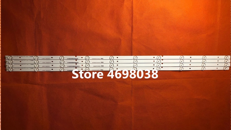 1 set = 4 pieces HISENSE_49_HD490DF-B71_4X10_3030C 124MA31RR-B1 HE49RFKQ1X70 LSC490FN03 49EQX10 49CFS71 HD490DF-B71 HD490DF-S10