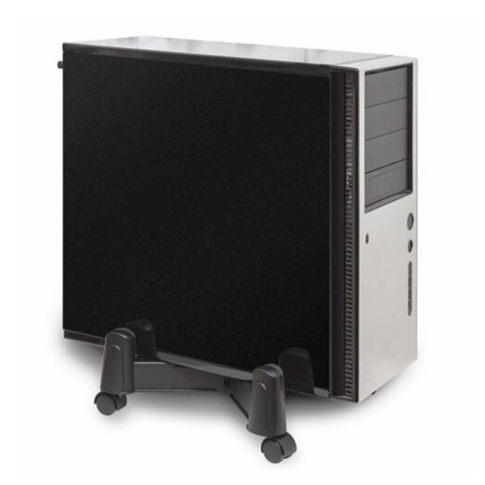 Torn cpu-stativ hem stationär pc kontorsvärd bricka justerbar storlek hjul hjul rullfodral hållare abs datortillbehör