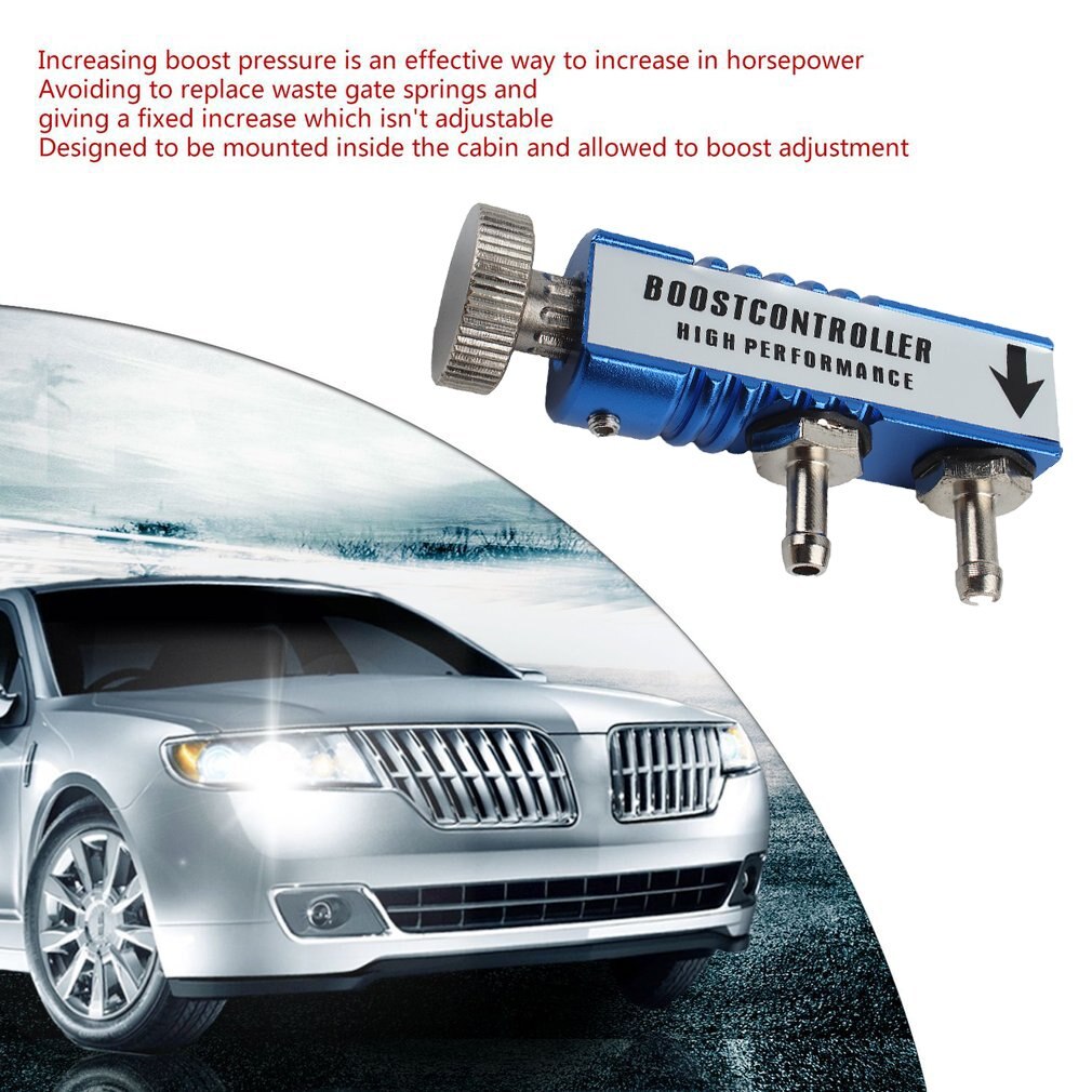 Adjustable 1-30 PSI Racing Turbo Manual MT Turbo/Turbocharger Boost Controller Kit Turbo Pressure Regulator Auto Accessories