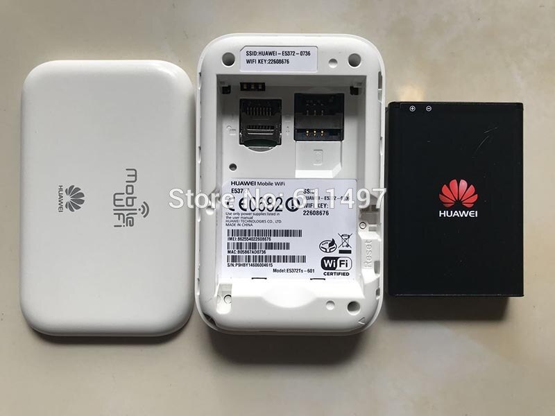 Unlocked Huawei E5372 E5372T E5372Ts-601 4G LTE Mobile Wifi Router Hotspot dongle 3560mAh battery PK E5577s-321