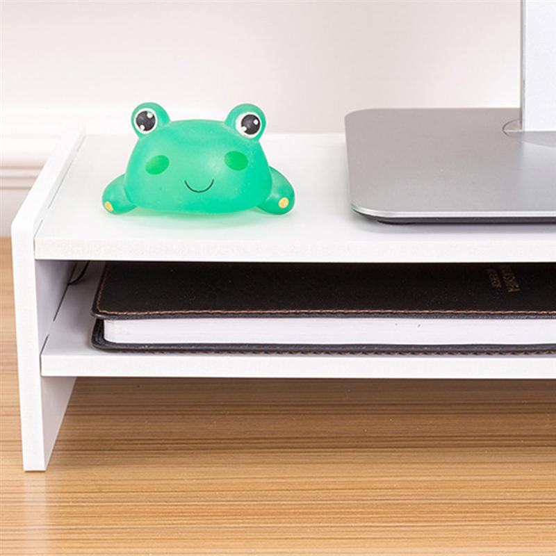 Multi-function Desktop Monitor Stand Computer Screen Riser Shelf Plinth Strong Laptop Stand Desk Holder For Notebook TV