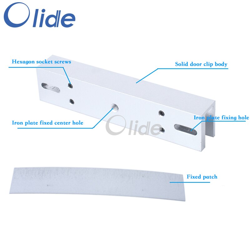 Access Control System Magnetic Door Lock Clip,Magnetic Lock Glass Door Clip