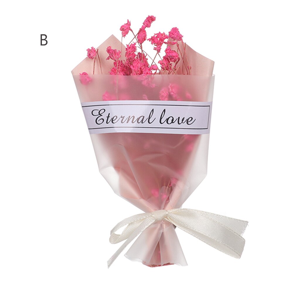 Naturliga torkade blommor minigräs för bröllop heminredning pysselpackning torkade blommor fotorekvisita: B