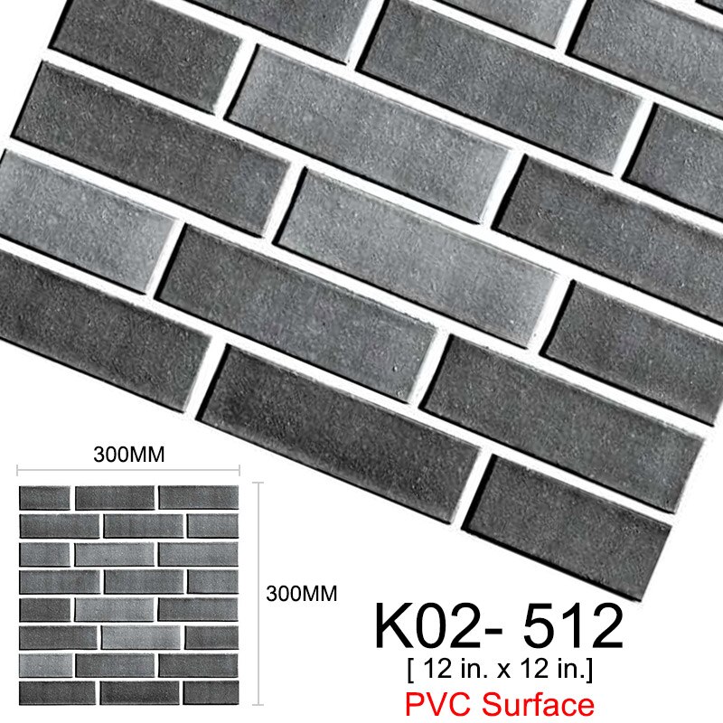 Kaguyahime 3D DIY Self Adhesive Wall Stickers 10pcs/lot Mosaic Tiles Waterproof Wallpaper Decoration For Kitchen Home Stickers: K02