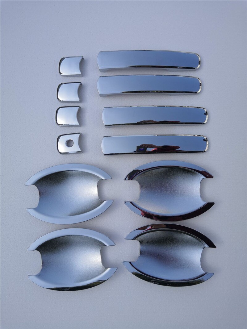 Accessoires pour Nissan x-trail X Trail T31 - | Coiffeurs de poignée de voiture en fiber de carbone, accessoires de bol pour Nissan