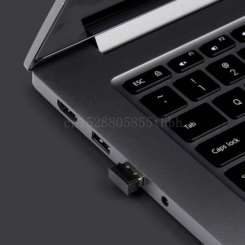 1 sæt universelt lydløst ultratyndt 2.4g trådløst tastatur og musesæt til bærbar pc-computer