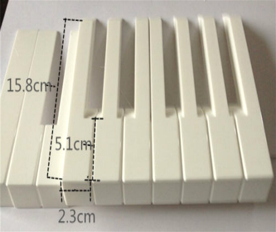 52 pcs piano white keys skin piano accessories white keys skin