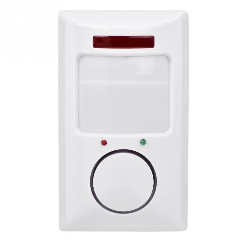 105dB Wireless Alarm System Infrared Motion Sensor Detector Wall Alert Home Security Accurate Identification