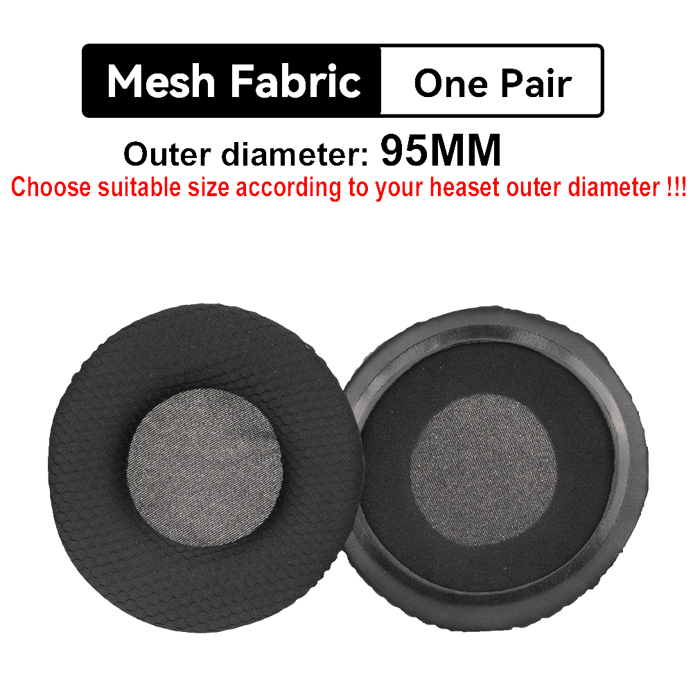 Universal Earpads 90mm Universal 100mm 85mm For Headphone Mesh Earpads 100mm Audio Technica 70mm Earpads: Snow