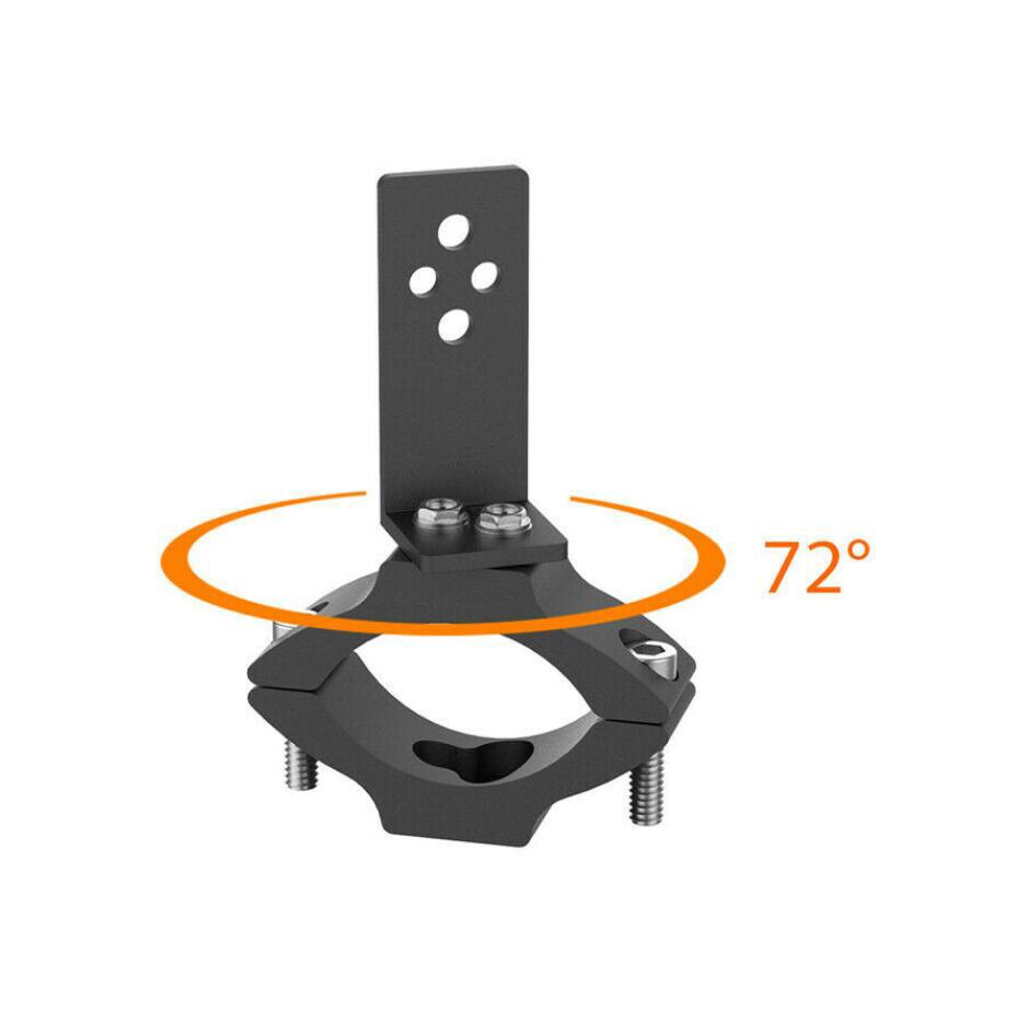 2 Pcs Universal 30-54mm Lamp Mount Motorcycle Spotlight Fog Lamp Brackets Head light lamp holder Adjustable Fork Mount Clamp