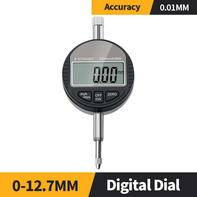 Indicador de Dial de 0-10mm, Base de soporte magnético, soporte magnético para calibre de orificio de Dial, herramientas de medida, indicador de tipo hora, reloj comparador: green