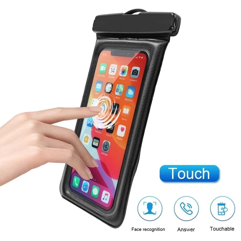 Schwimm Airbag Wasserdichte Schwimmen Tasche Telefon fallen Für iphone 13 12 Profi Max Samsung Xiaomi Redmi Hinweis 10 9 Profi huawei P30 P20 Abdeckung Fall Startseite