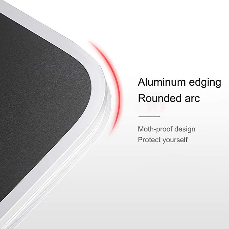 Foldable Reading Book Stand Aluminum Desk Computer Stand Ergonomic with Page Paper Clips for Bed Home