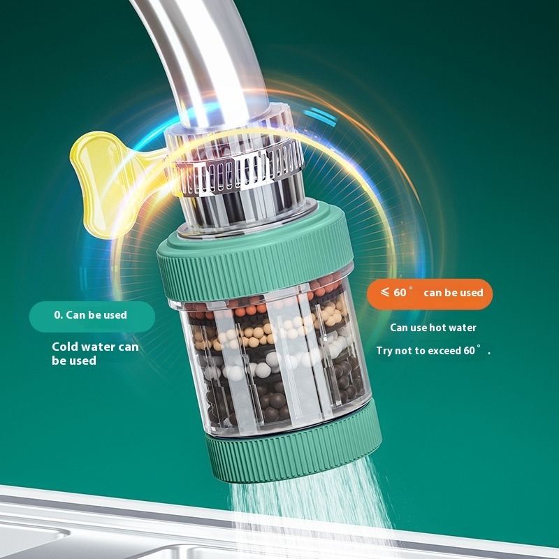 Waterkraanfilter Huishoudelijke keuken Thuiskraan Mini Kraanwater Schone luchtreiniger Filter Filtratiepatroon Koolstoffilter