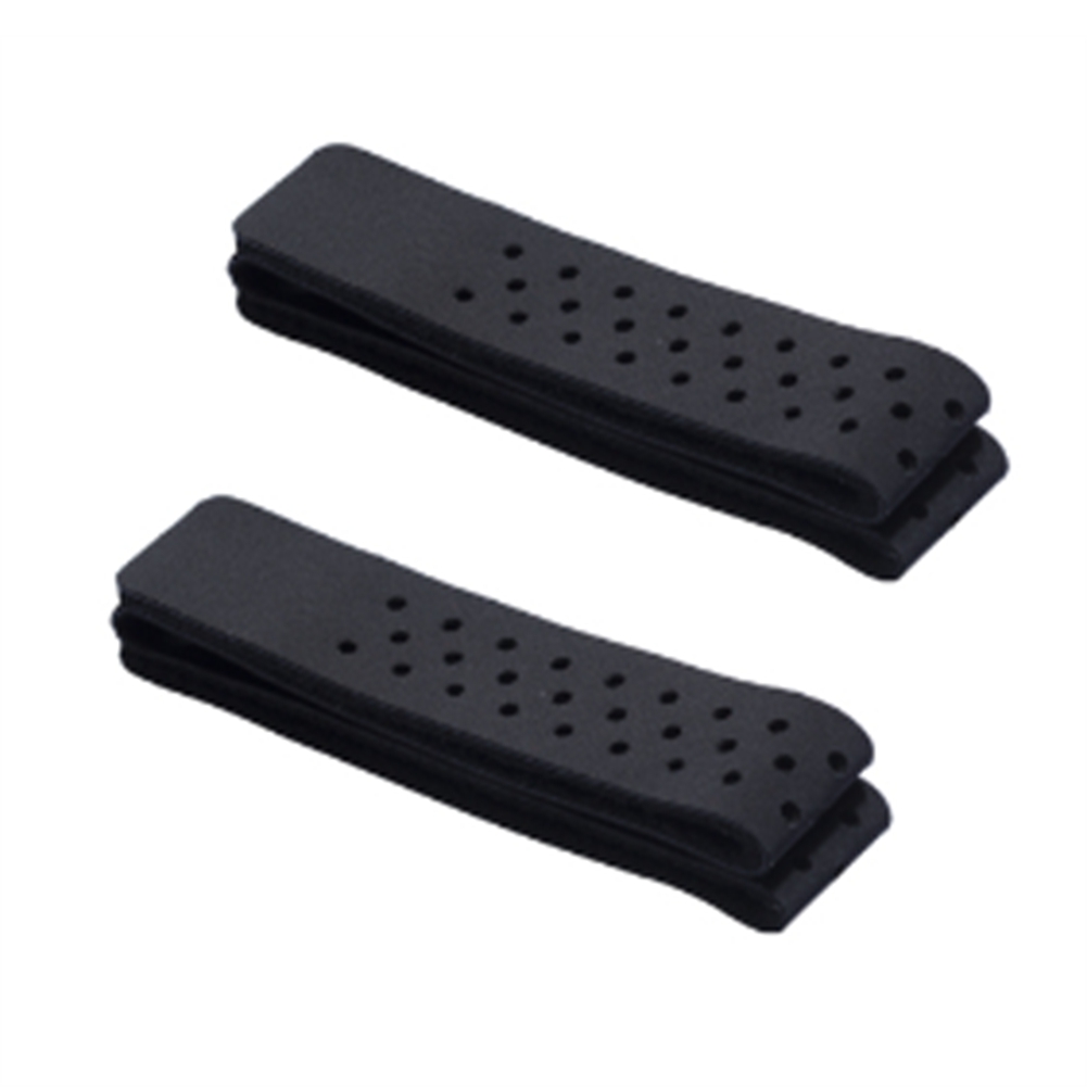 2 Stuks Verstelbare En Ademende Vervangende Armband Zachte Band Voor Hartslagmeter-Wahoo (Zwart)