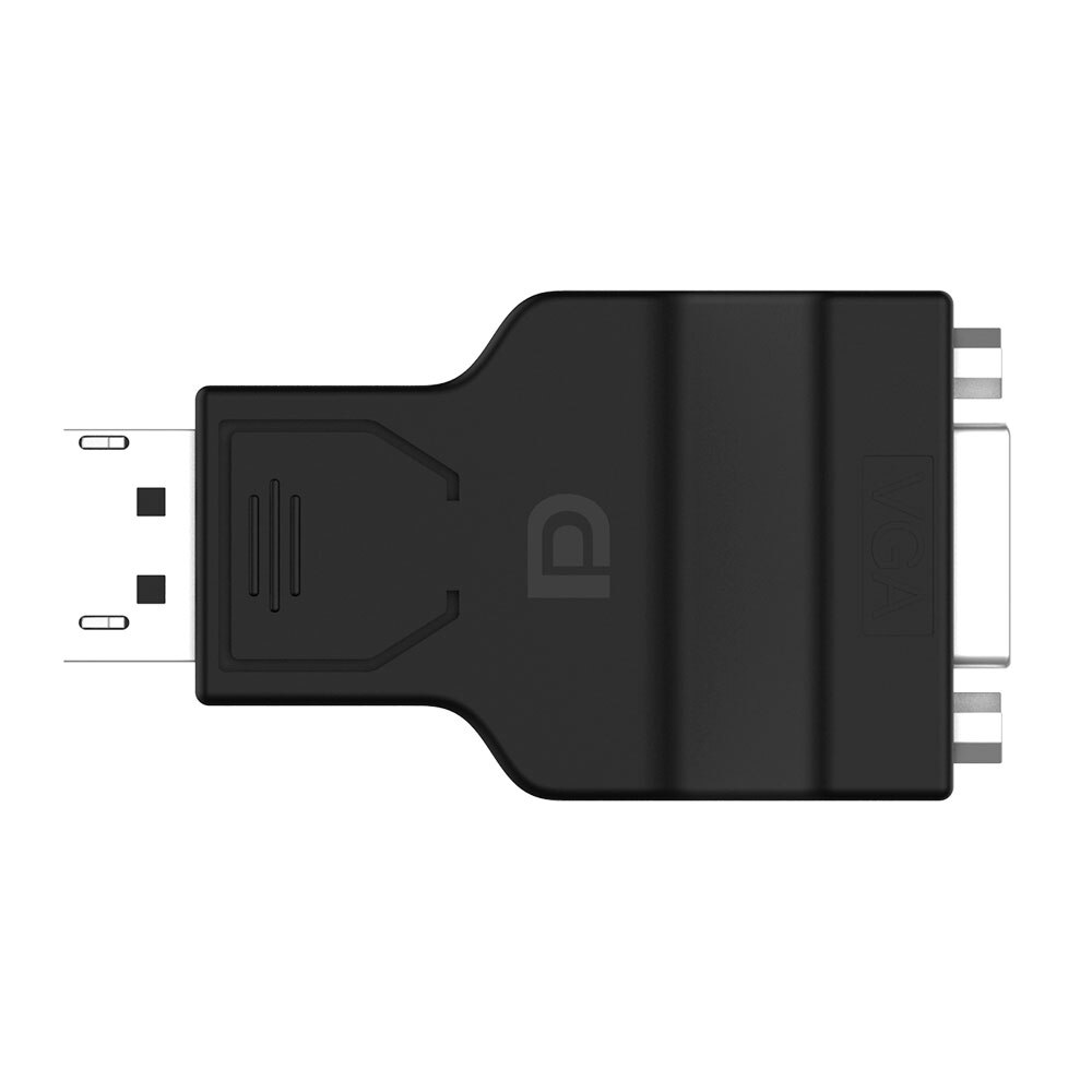 Robotsky DP VGA Converter DisplayPort to VGA Adapter Male to Female Display Port Cable for HDTV Monitor MacBook Projector PC